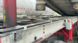 VanKlamps with rubber strip on a trailer