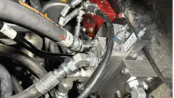 Machine hydraulics