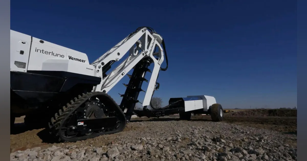 Vermeer Equipment on the Moon? It Could Happen