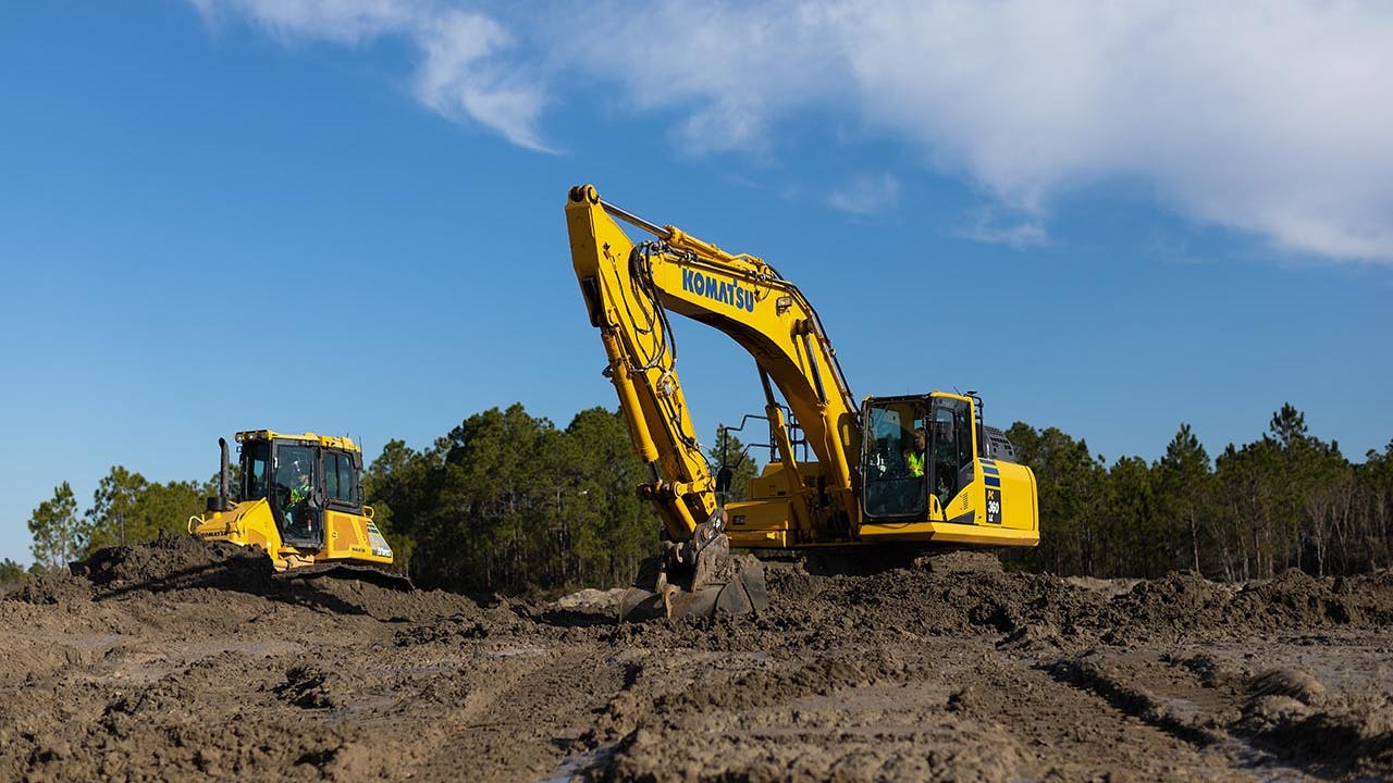 Komatsu equipment