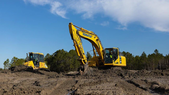 Komatsu equipment