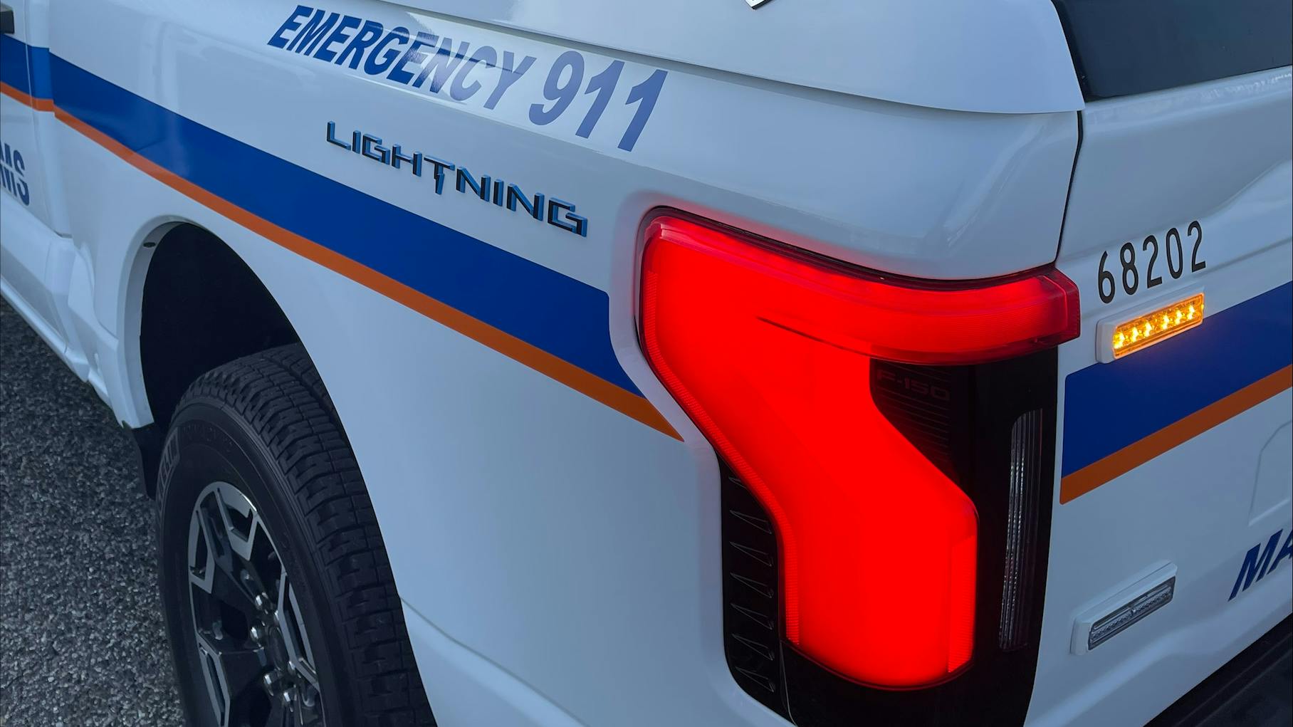 Ford F-150 Lightning tail light