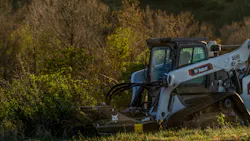 Bobcat CTL with attachment