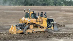 Caterpillar crawler dozer