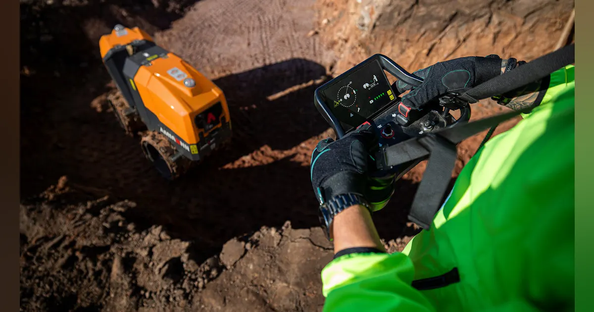 Remote-Control Trench Roller Q&A: Ammann Explains the Technology and Its Products