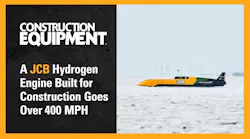 JCB and Andy Green Break the Land Speed Record with a Hydrogen Engine at the Bonneville Salt Flats