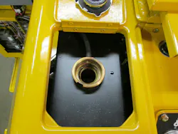 Machine gas tank is open, ready for what tho?