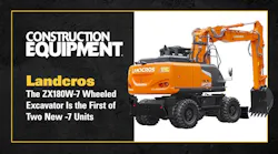 The Landcros ZX180W-7: A First Look at the New Wheeled Excavator