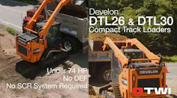 Develon's Mid-Size Lineup Grows with the DTL26 and DTL30 Compact Track Loaders