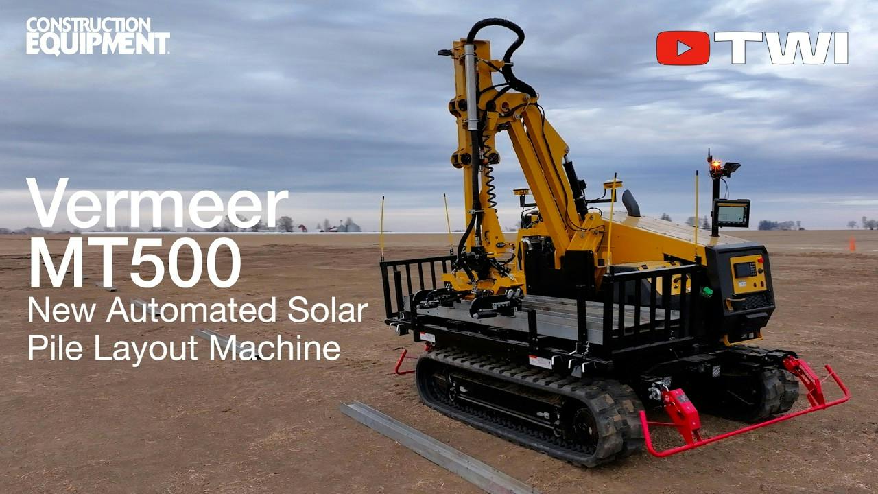 Vermeer Expands Its Solar Portfolio with the MT500 Material Transporter