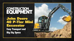 John Deere 40 P-Tier Compact Excavator Full Walkaround