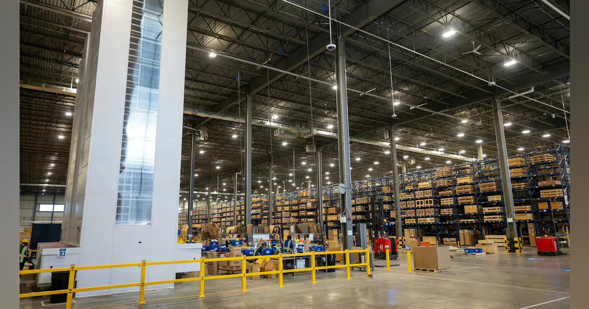 Komatsu Opens Edmonton Parts Centre, Doubles Canadian Warehouse Capacity — Photo: Construction Equipment