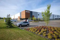 Komatsu celebrated the grand opening of its new Edmonton parts distribution center