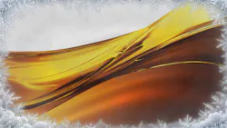 A giant fuel wave cover with an ice filter and frame.