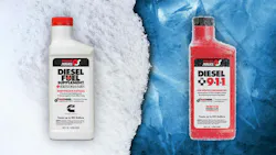 Power Solutions Diesel Fuel supplement and 911 products on ice and snow.