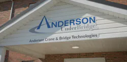 The sign at the new Chester home of Anderson Crane and Bridge Technologies .