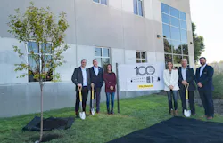 Palfinger marked 100 years of manufacturing in Council Bluffs, Iowa, with a commemorative tree planting at the facility.