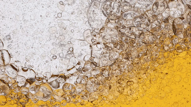 An abstract fuel and ice image, representing cold weather fluids.