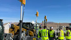 Trimble technology on compact equipment